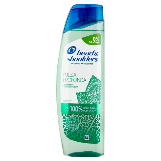 HEAD&SHOULDERS SHAMPOO 250ML PULIZIA PROFONDA ANTIPRURITO CON MENTA PIPERITA