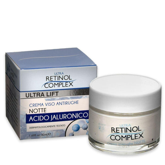 ULTRA RETINOL COMPLEX CREMA VISO ANTIRUGHE NOTTE ACIDO JALURONICO 50ML