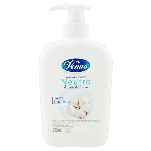 VENUS SAPONE LIQUIDO 250ML NEUTRO LATTE DI COTONE