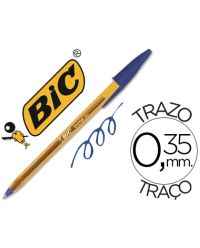 BIC CRISTAL ORANGE PUNTA FINE BLU