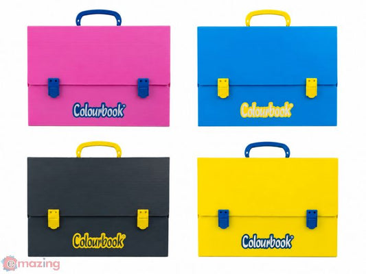 COLOURBOOK VALIGETTA POLIONDA BICOLOR 2 CHIUSURE 38X27X8