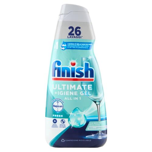 FINISH ULTIMATE + IGIENE GEL ALL IN 1 560ML 26 LAVAGGI FRESH