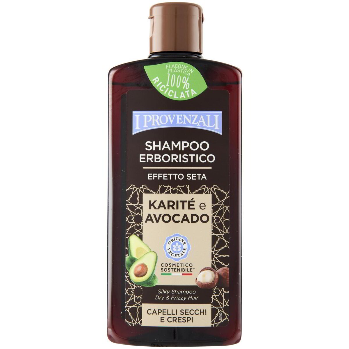 I PROVENZALI SHAMPOO 250ML KARITE' E AVOCADO CAPELLI SECCHI E CRESPI