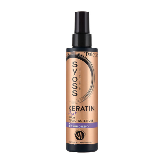 SYOSS BY PALETTE KERATIN HEAT SPRAY TERMOPROTETTORE 2X ANTI CRESPO 200ML