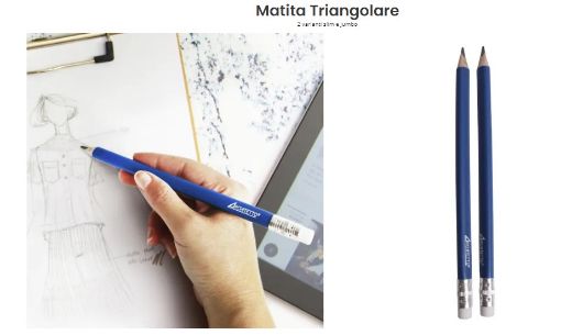 ARCHITETTO MATITA MINA HB TRIANGOLARE JUMBO CON GOMMA