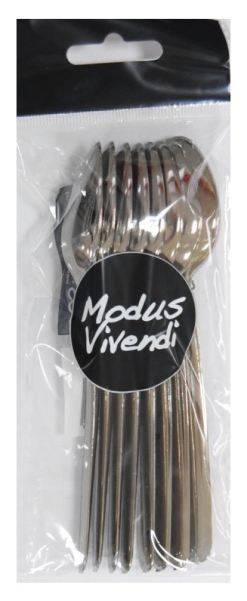 MODUS VIVENDI METAL CUCCHIAINI CAFFE' 8PZ