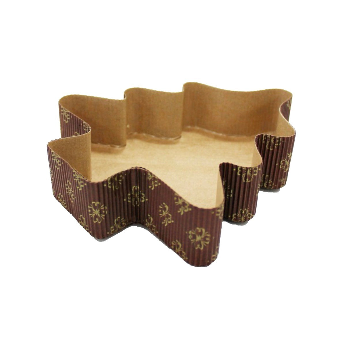 KASAVIVA NATALE STAMPO DOLCI/PANETTONE FORMA ALBERO IN CARTA 750G