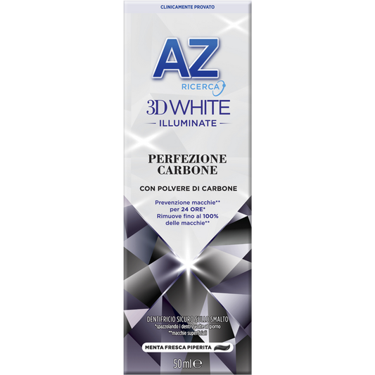 AZ DENTIFRICIO 50ML 3D WHITE ILLUMINATE PERFEZIONE CARBONE