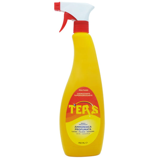 TERS AMMONIACA PROFUMATA SPRAY 750ML MULTIUSO IGIENIZZANTE SUPERSGRASSANTE