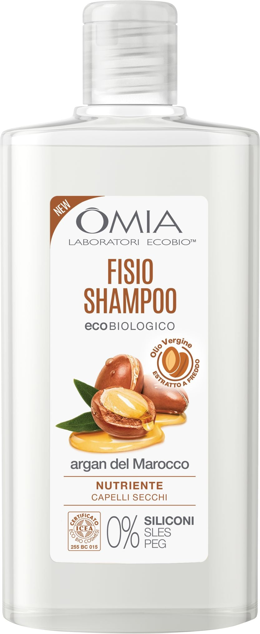 OMIA FISIO-SHAMPOO 200ML ARGAN DEL MAROCCO NUTRIENTE CAPELLI SECCHI