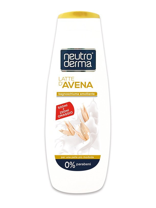 NEUTRODERMA BAGNOSCHIUMA 750ML EMOLLIENTE LATTE D'AVENA