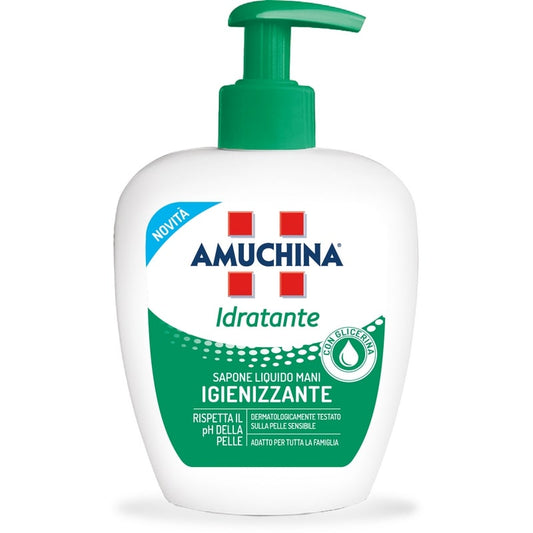 AMUCHINA SAPONE LIQUIDO 250ML IGIENIZZANTE IDRATANTE