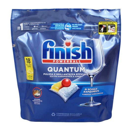 FINISH POWERBALL QUANTUM ALL IN 1 X18 CAPS LIMONE