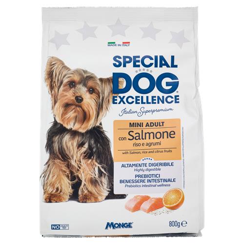 SPECIAL DOG EXCELLENCE CROCCANTINI 800GR MINI ADULT CON SALMONE RISO E AGRUMI