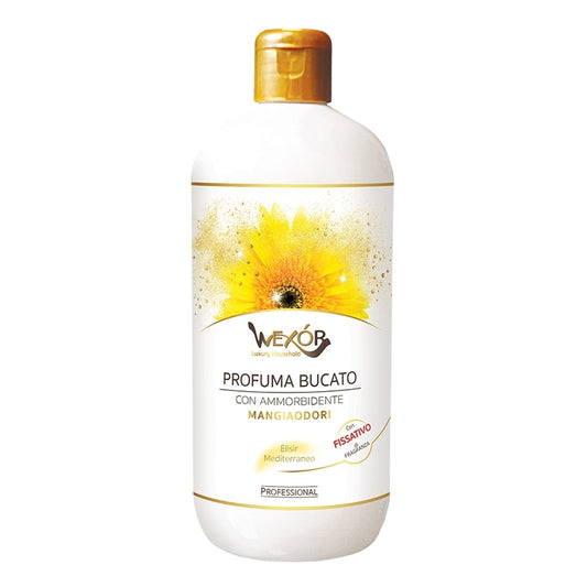 WEXOR PROFUMA BUCATO CON AMMORBIDENTE MANGIAODORI 500ML ELISIR MEDITERRANEO
