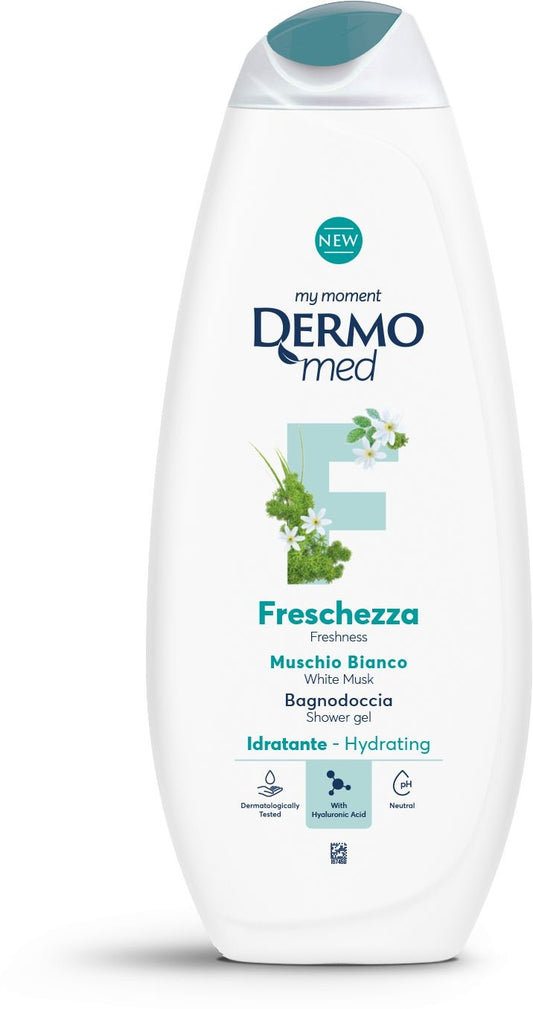 DERMOMED BAGNODOCCIA 650ML FRESCHEZZA MUSCHIO BIANCO