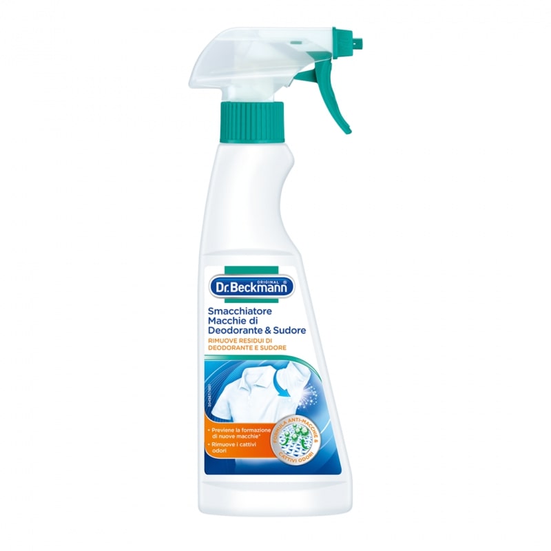 DR. BECKMANN SMACCHIATORE MACCHIE DI DEODORANTE & SUDORE SPRAY 250ML