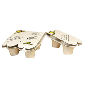 PORTA CAFFE' - CAPPUCCINO CARTONCINO 2+2 POSTI 25PZ