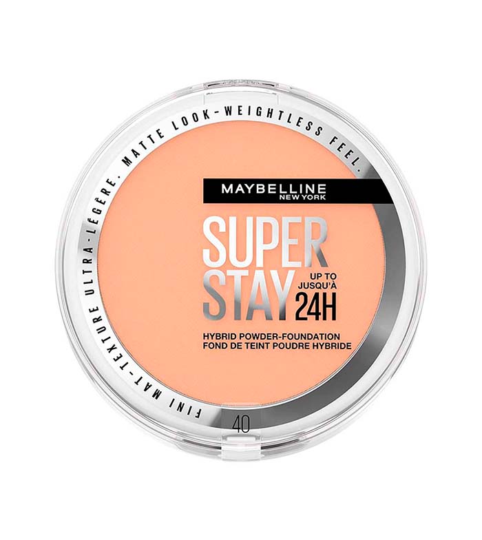 MAYBELLINE SUPER STAY 24H HYBRID POWDER FONDOTINTA 40