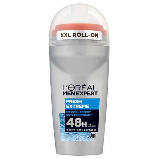L'OREAL MEN DEO ROLL-ON 50ML FRESH EXTREME