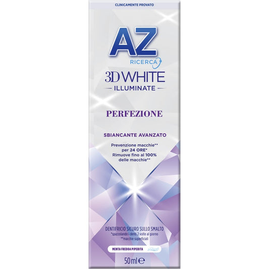AZ DENTIFRICIO 50ML 3D WHITE ILLUMINATE PERFEZIONE SBIANCANTE AVANZATO