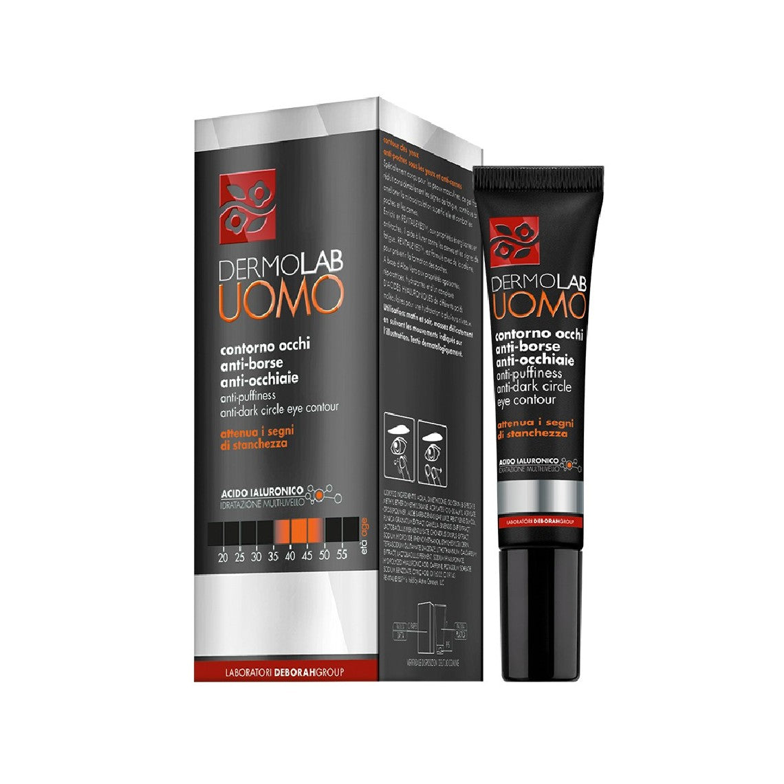 DERMOLAB UOMO CONTORNO OCCHI ANTI-BORSE ANTI-OCCHIAIE 15ML