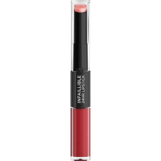 L'OREAL ROSSETTO INFAILLIBLE 24HR LIPSTICK 501 TIMELESS RED