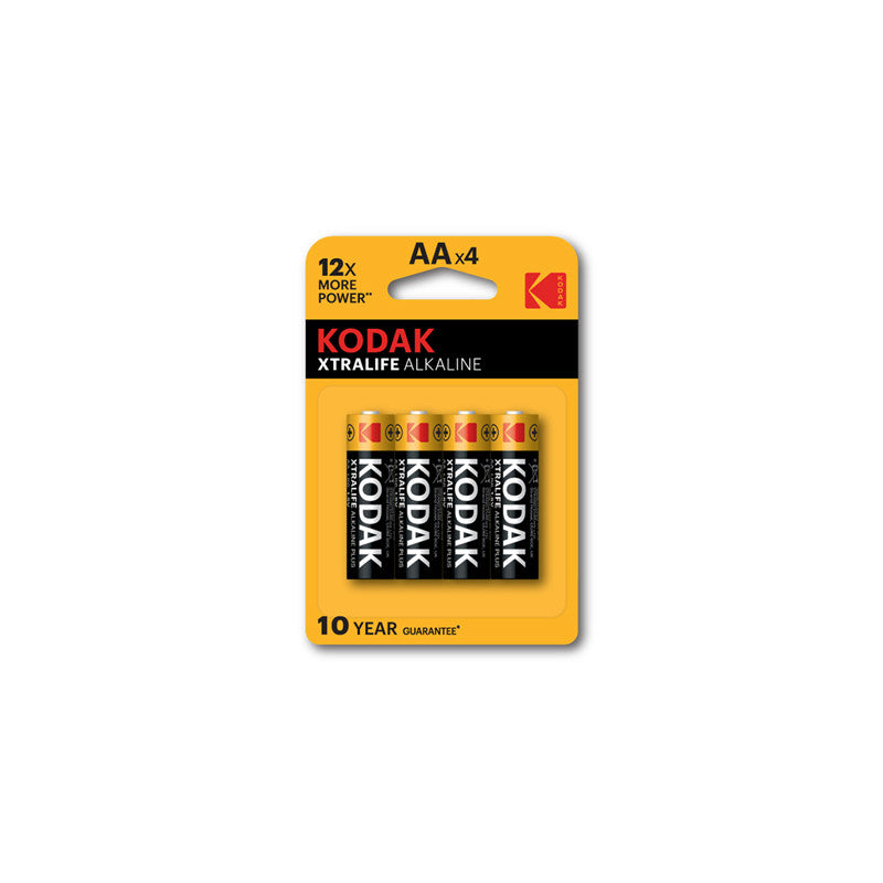 KODAK XTRALIFE ALKALINE STILO AA X4