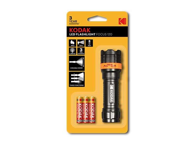 KODAK LED FLASHLIGHT FOCUS 120