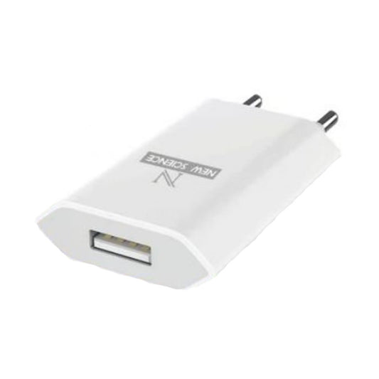 NEW SCIENCE CARICATORE DA RETE FISSA 1USB 2.4A