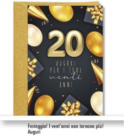 CROMO NB BIGLIETTO 20 ANNI NU.6041