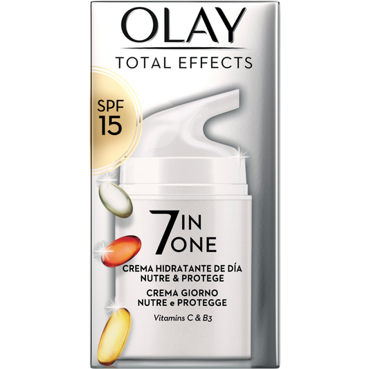 OLAZ OLAY TOTAL EFFECTS 7IN1 CREMA GIORNO NUTRE E PROTEGGE SPF15 50ML