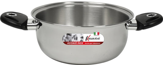 KASAVIVA CASSERUOLA ACCIAIO INOX INDUZIONE 2M. CM.20