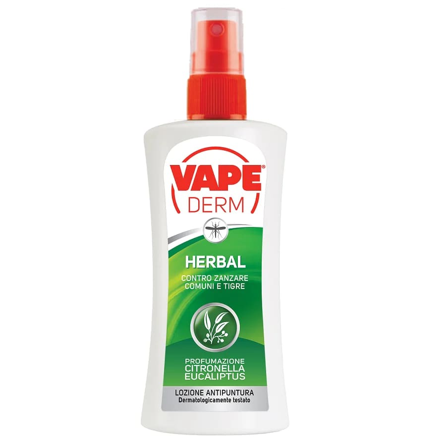 VAPE DERM HERBAL LOZIONE ANTIPUNTURA VAPO 100ML