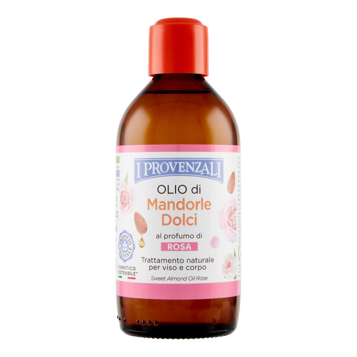 I PROVENZALI OLIO DI MANDORLE DOLCI 200ML AL PROFUMO DI ROSA