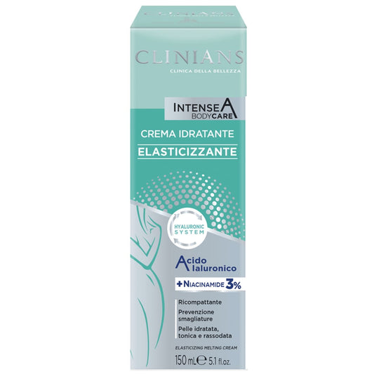 CLINIANS INTENSE A BODY CARE CREMA IDRATANTE ELASTICIZZANTE 150ML ACIDO IALURONICO