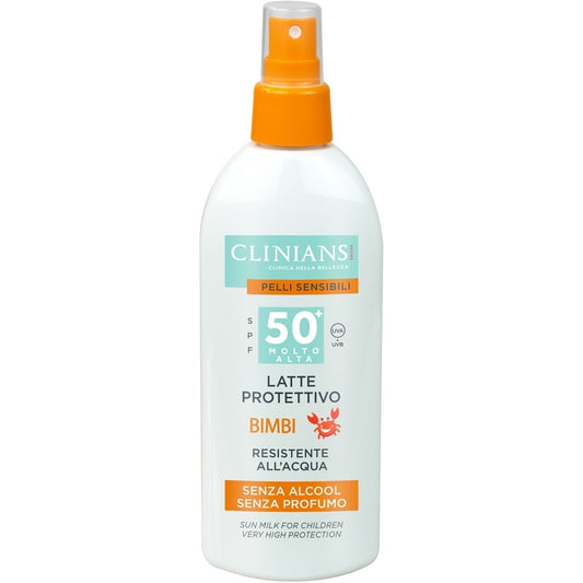 CLINIANS PELLI SENSIBILI LATTE PROTETTIVO BIMBI SPF50+ MOLTO ALTA SPRAY 150ML