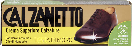 EBANO CALZANETTO CREMA SUPERIORE PER CALZATURE 50ML TESTA DI MORO