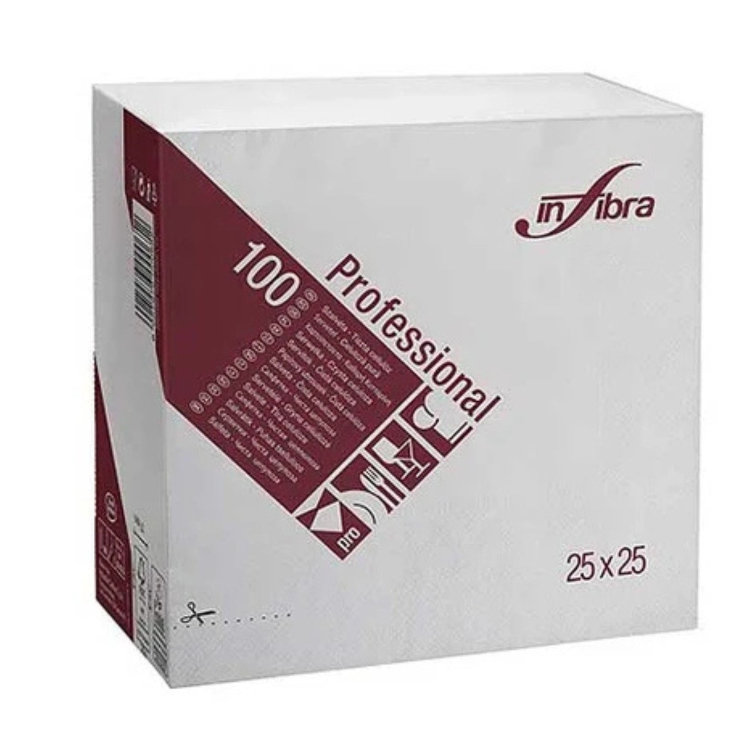 CELTEX INFIBRA 100 TOVAGLIOLI 25X25 BIANCO