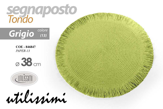 GICOS SEGNAPOSTO TONDO 38CM VERDE COE-846847
