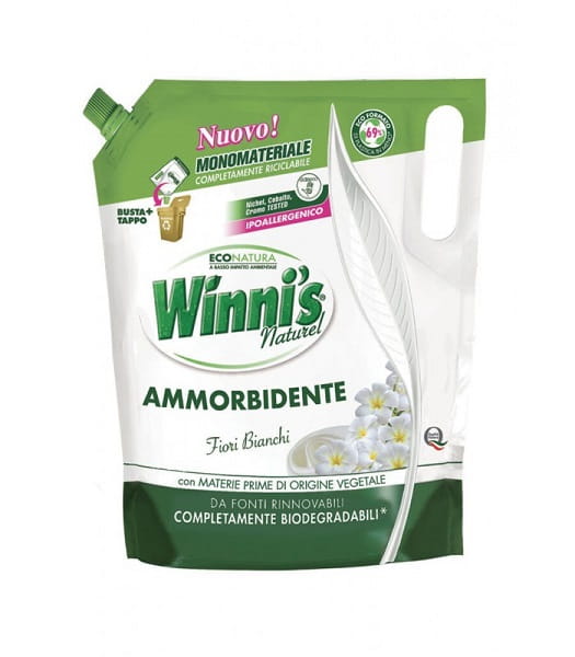 WINNI'S AMMORBIDENTE ECO 800ML 32LAV. FIORI BIANCHI