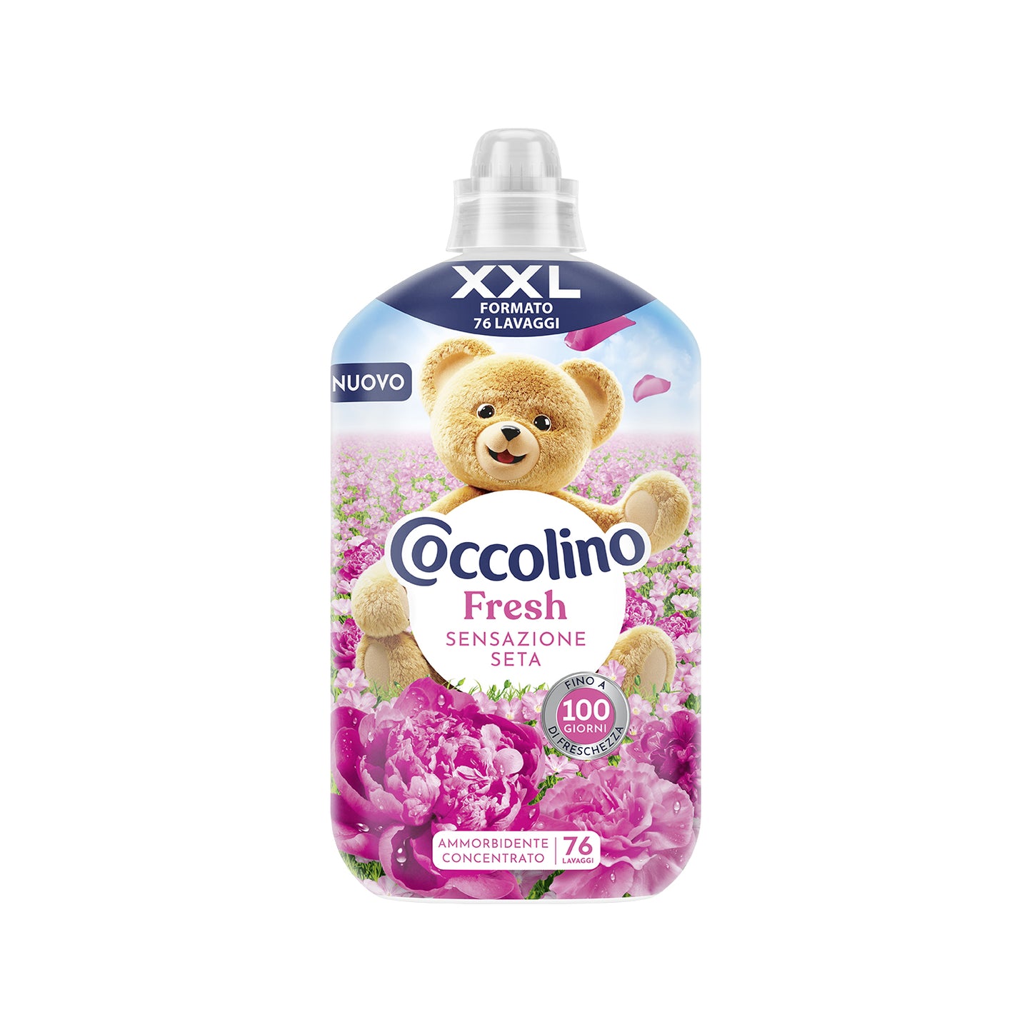 COCCOLINO AMMORBIDENTE CONCENTRATO XXL 1,75L 76LAV. FRESH SENSAZIONE SETA