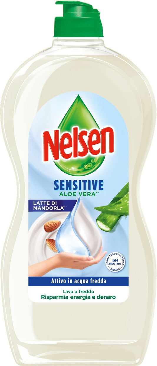 NELSEN PIATTI 900ML SENSITIVE ALOE VERA LATTE DI MANDORLA