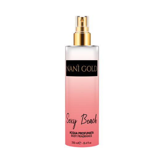 NANI' GOLD ACQUA PROFUMATA 250ML BODY FRAGRANCE SEXY BEACH