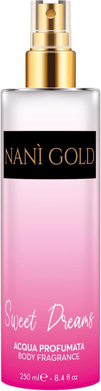NANI' GOLD ACQUA PROFUMATA 250ML BODY FRAGRANCE SWEET DREAMS