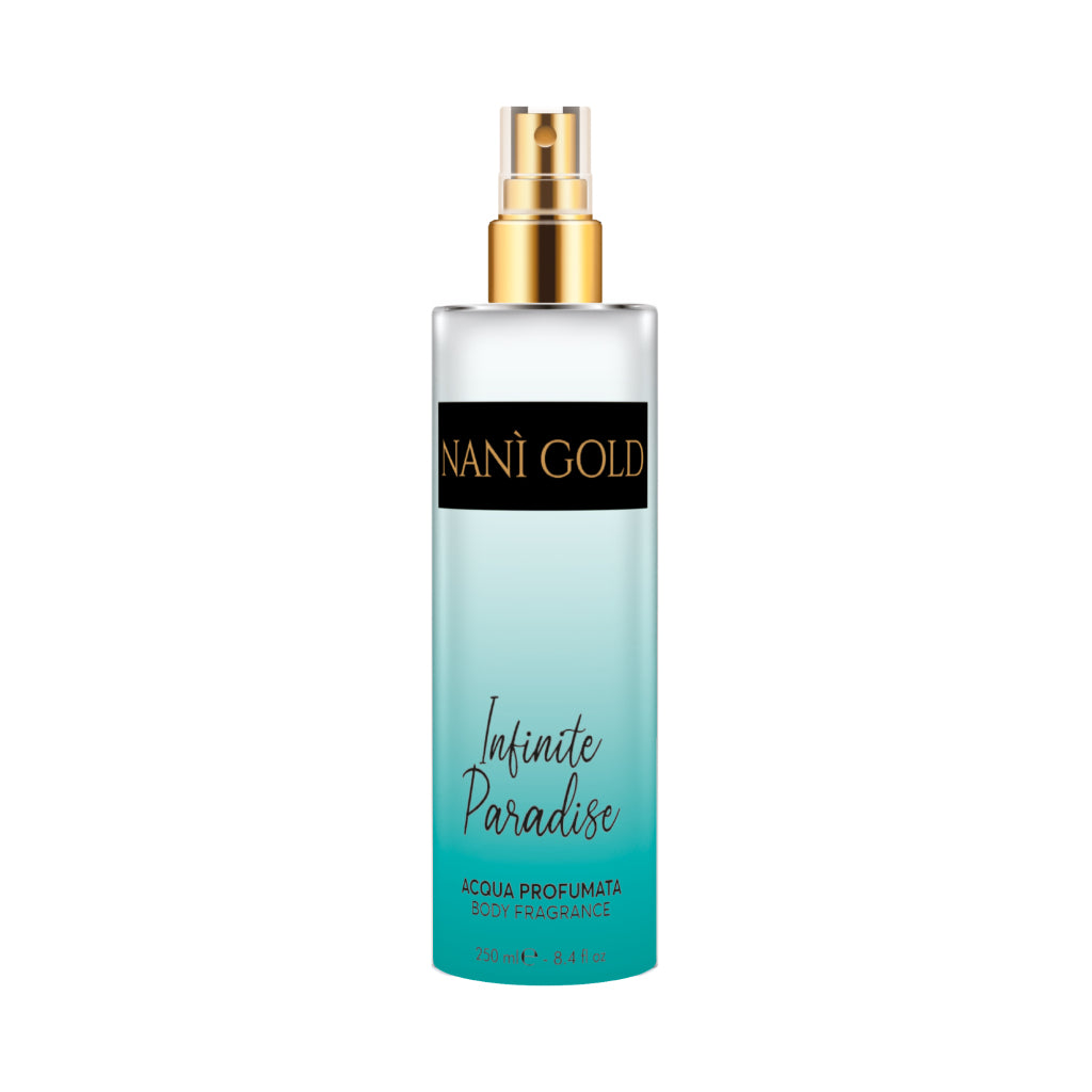 NANI' GOLD ACQUA PROFUMATA 250ML BODY FRAGRANCE INFINITE PARADISE
