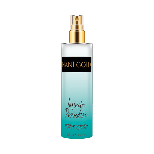 NANI' GOLD ACQUA PROFUMATA 250ML BODY FRAGRANCE INFINITE PARADISE