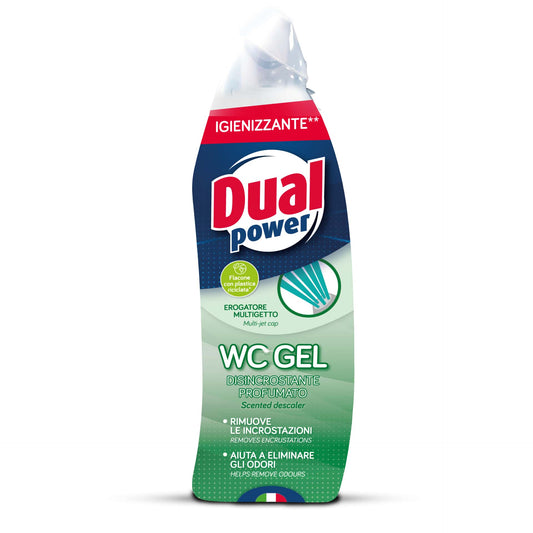 DUAL POWER WC GEL 700ML DISINCROSTANTE PROFUMATO
