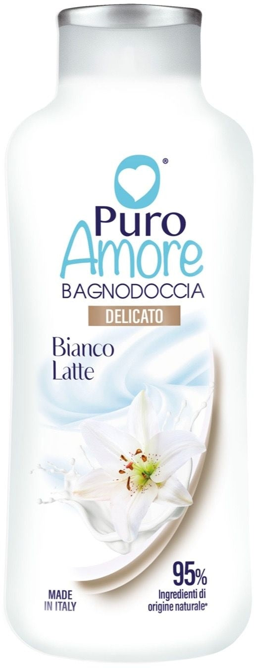 PURO AMORE BAGNODOCCIA 650ML DELICATO BIANCO LATTE