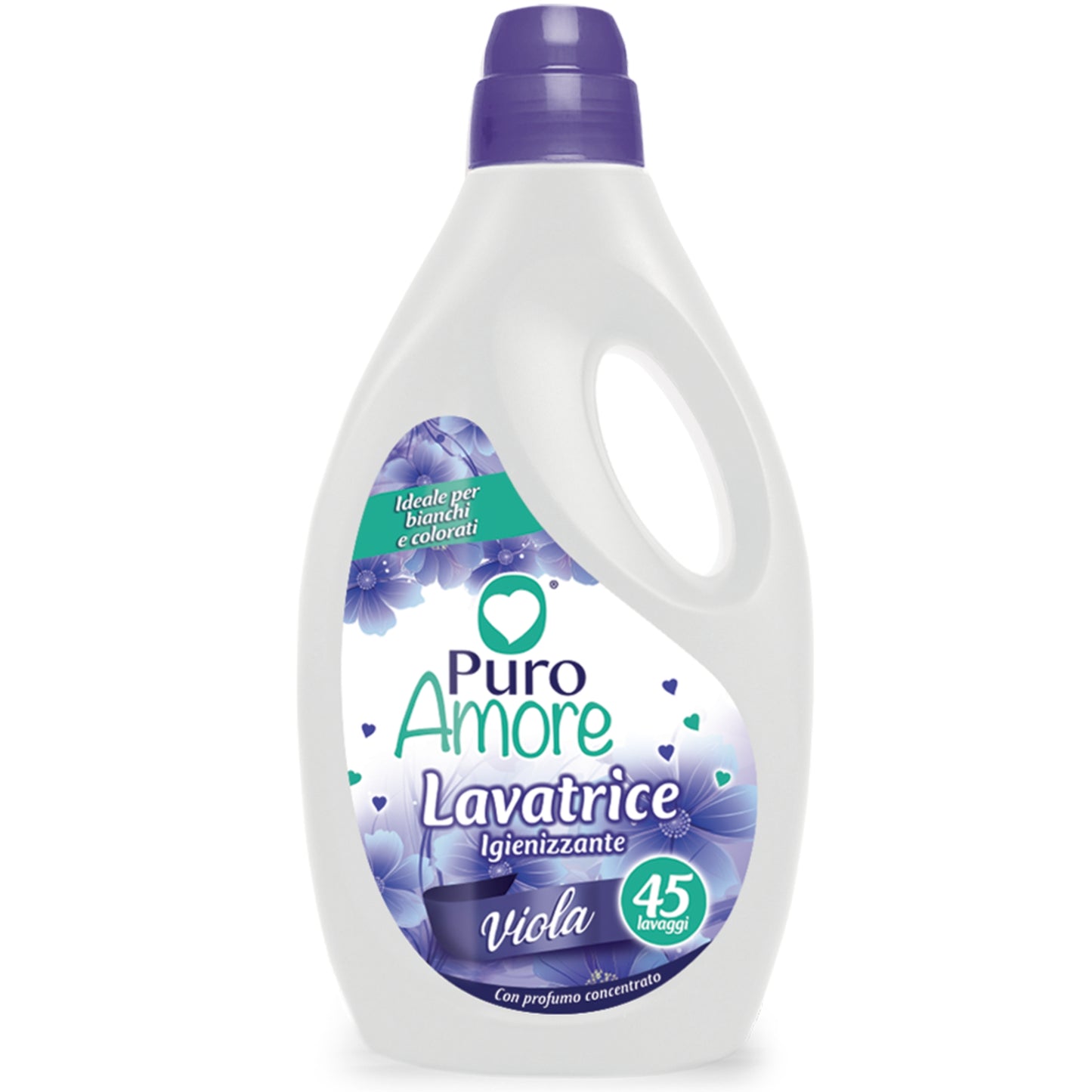 PURO AMORE LAVATRICE 2,025L 45 LAVAGGI VIOLA